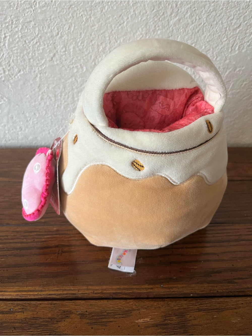 Plush Dessert Handbags Duo - Pink & Cream - Picture 9 of 10